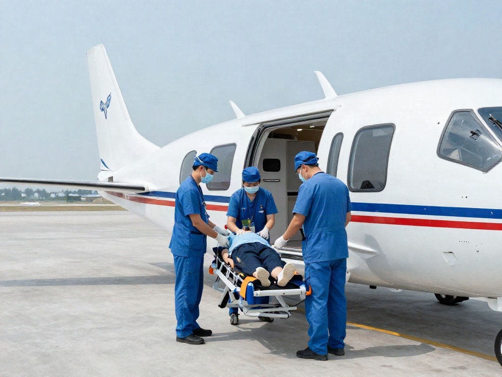 Ambulanzjet chartern