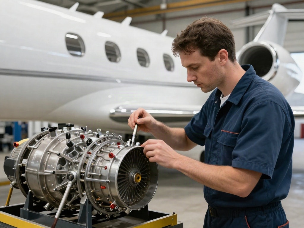 APU Wartung Businessjet
