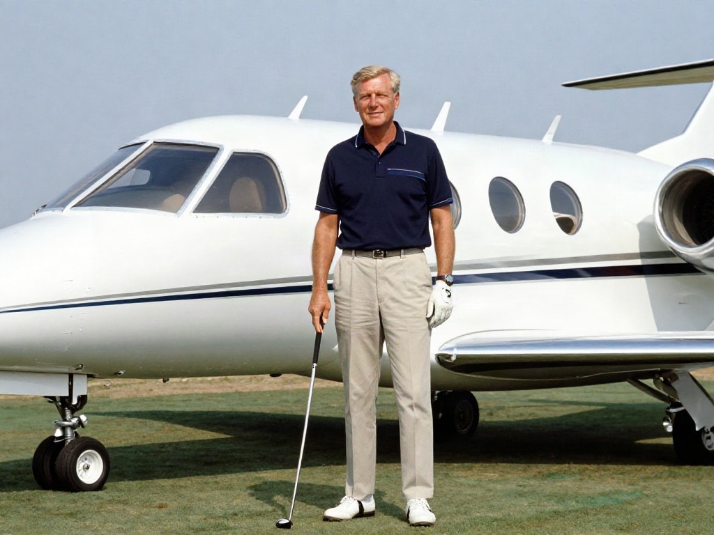 Arnold Palmer Learjet