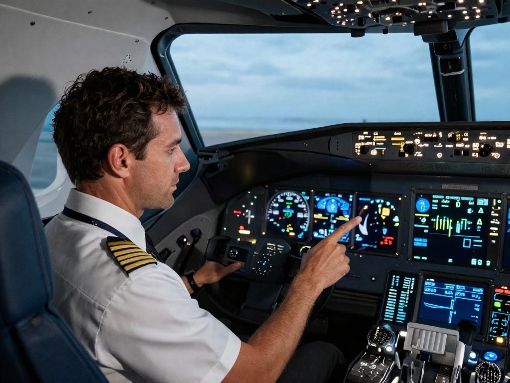 Businessjet Batterie Wartung