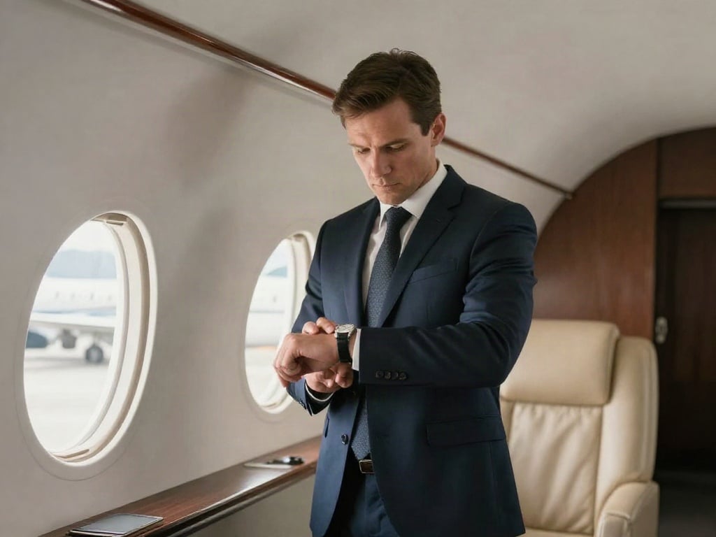 Businessjet Geschäftsreisen Zeitersparnis