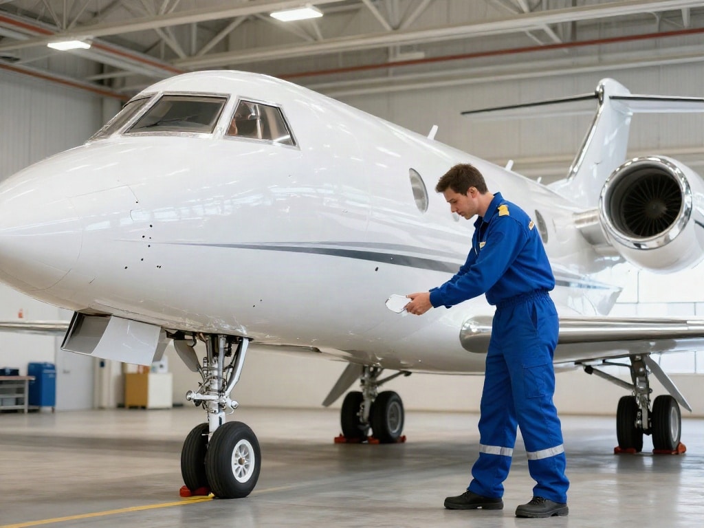 Businessjet Wartungschecks