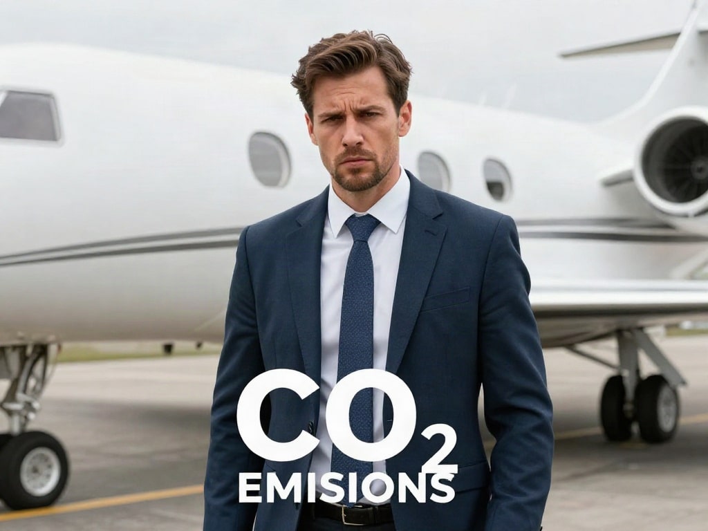 CO2 Kompensation Privatjets