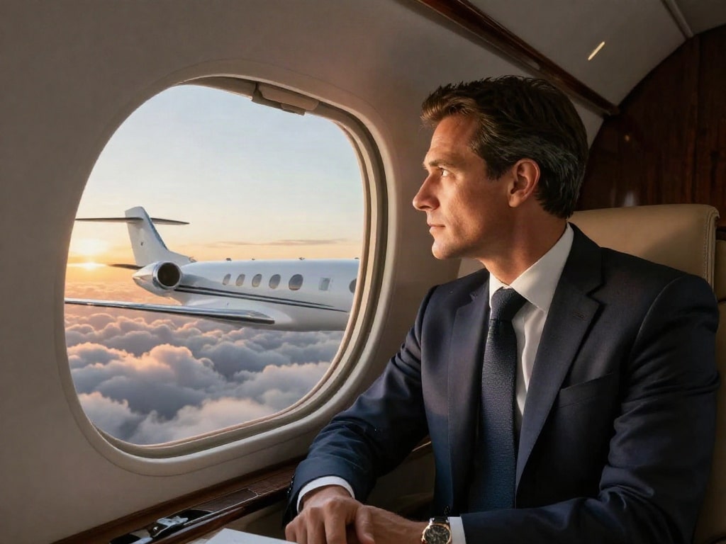 erster Learjet