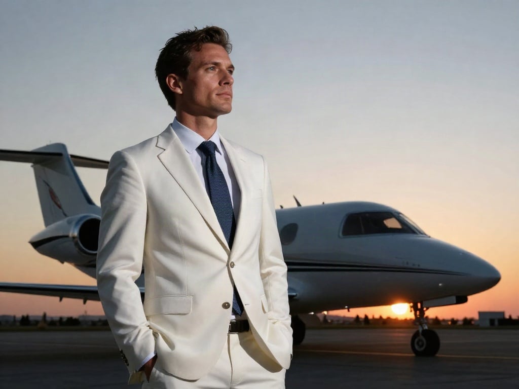 Learjet 23 Erstflug