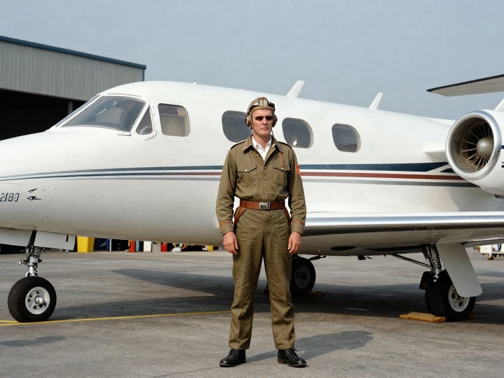letzter Learjet