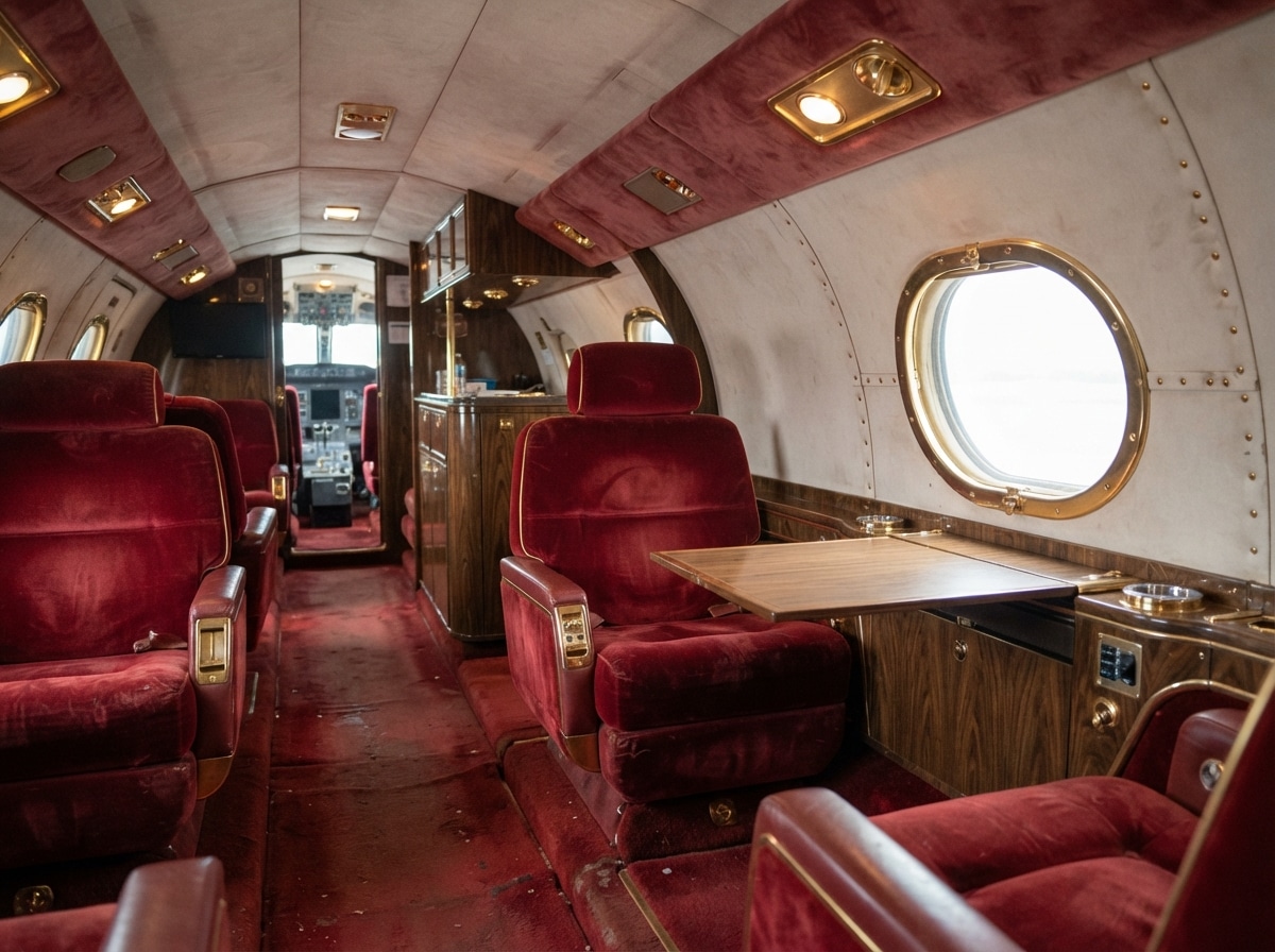 Elvis Presley Learjet