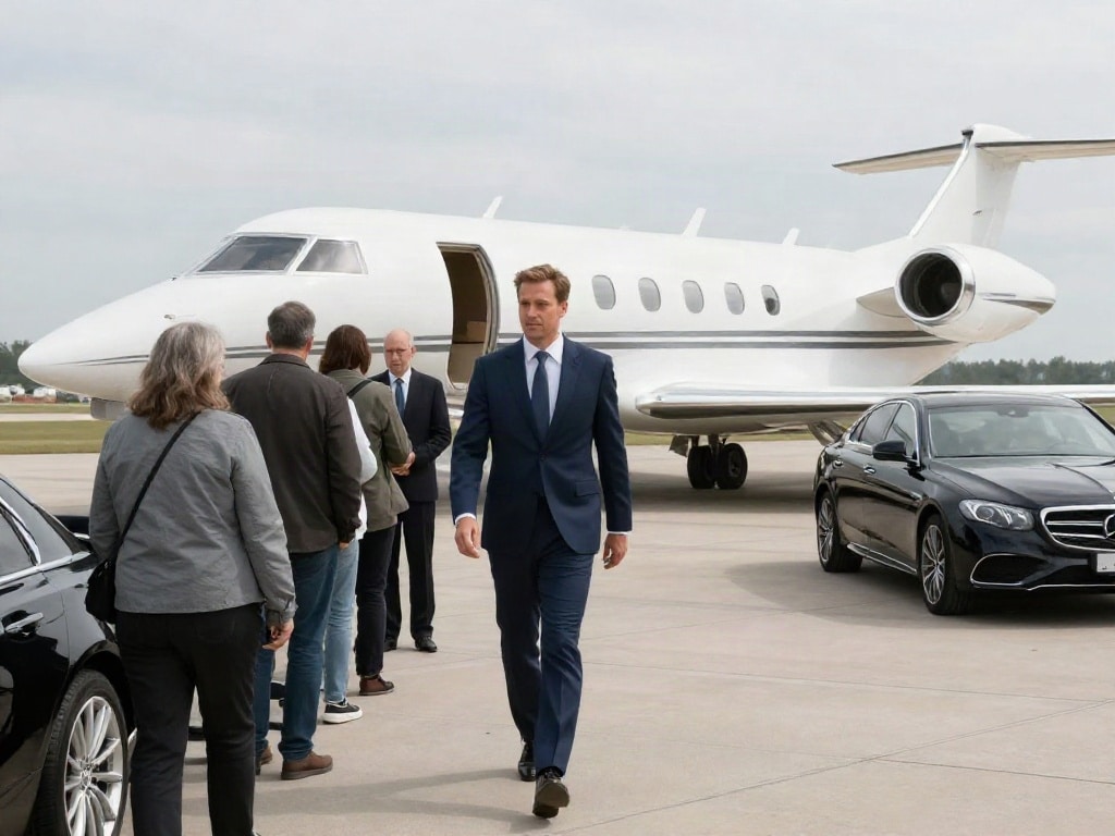 Privatjet schneller als Linienflugzeug