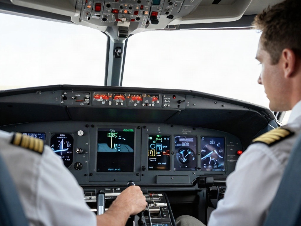 Landeklappen Businessjet