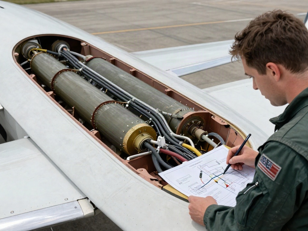 Learjet Kraftstoffsystem