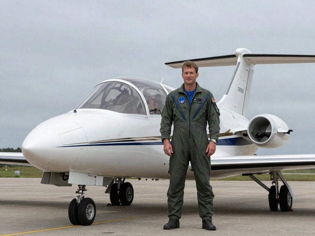 Learjet Wetterforschung Atmosphärenforschung
