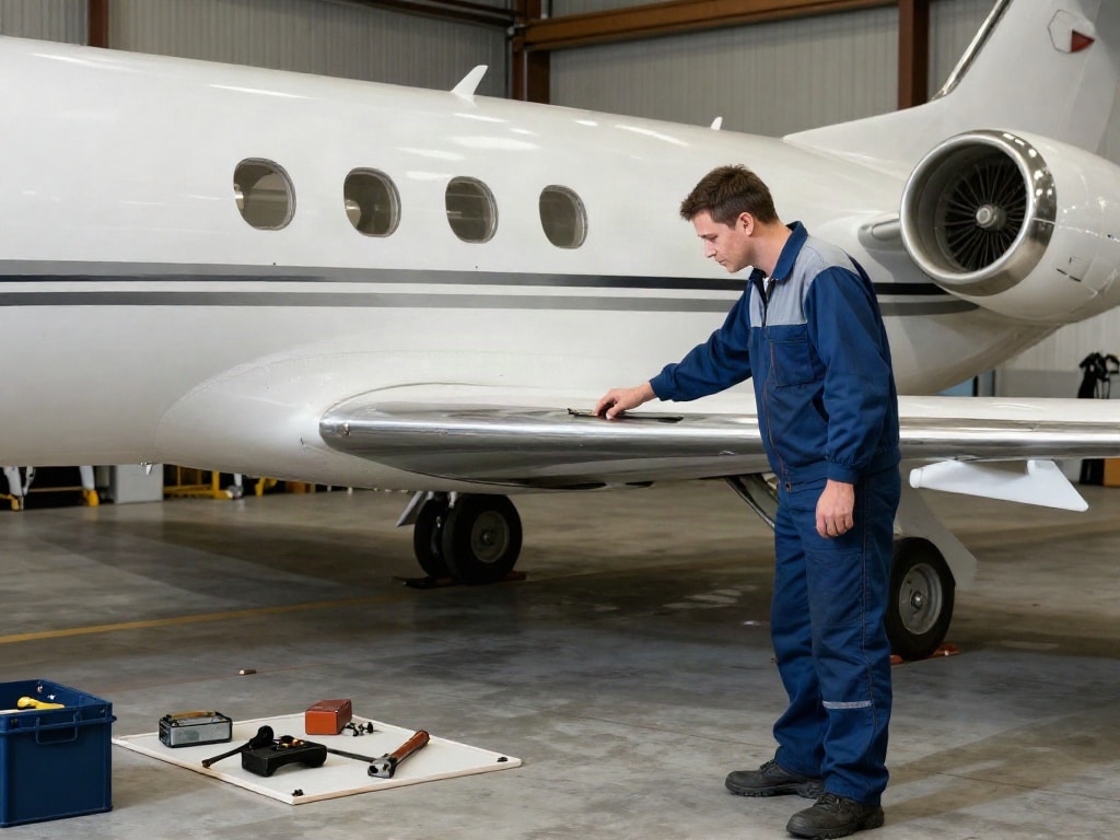 Learjet Phase Inspection