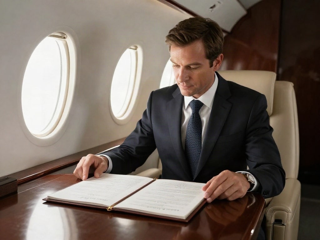 Privatjet Catering