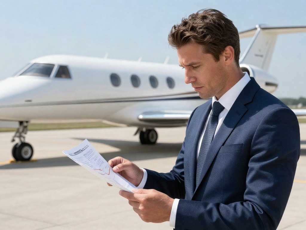 Privatjet Fixkosten variable Kosten