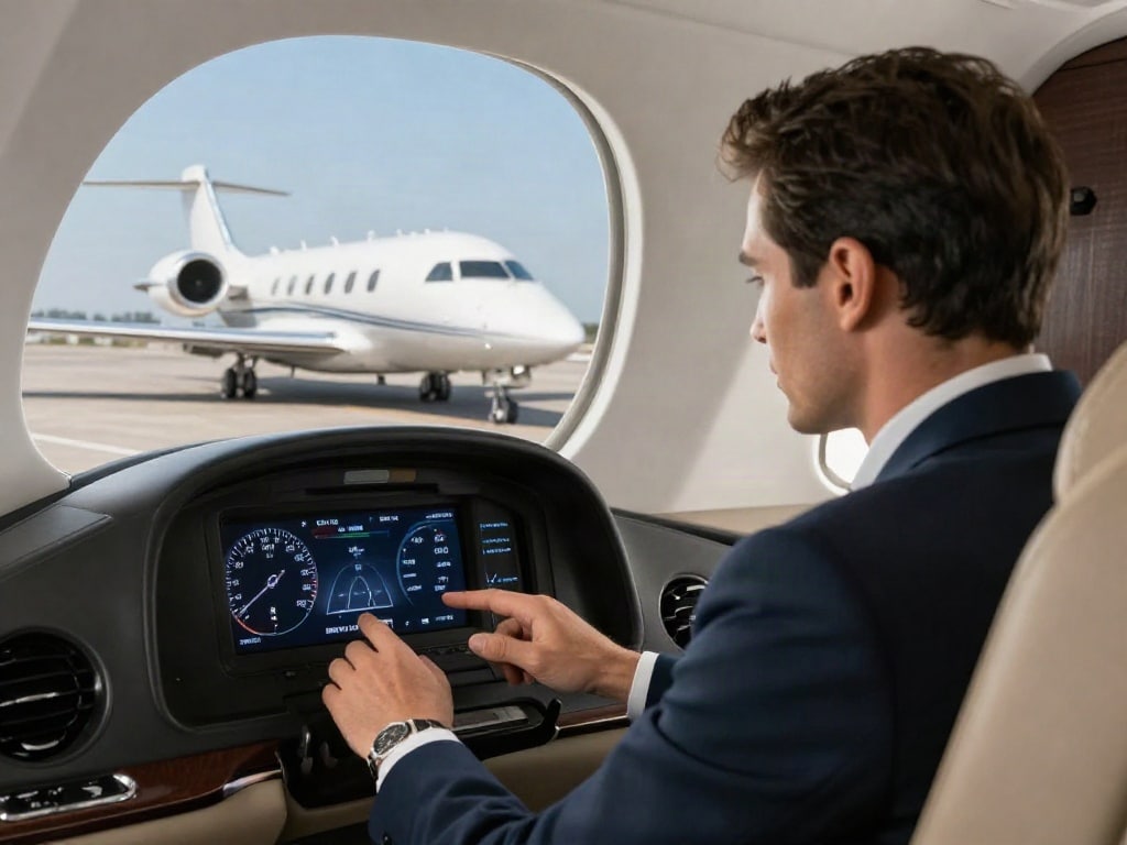 Privatjet Geschwindigkeit