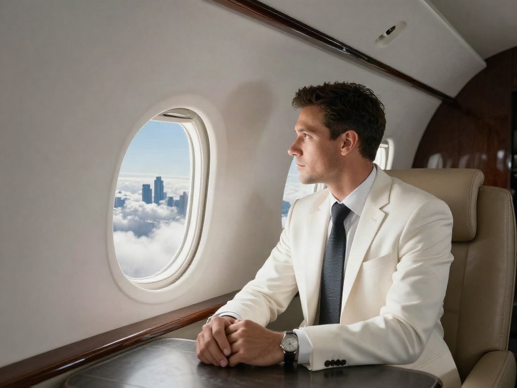 Privatjet Größe