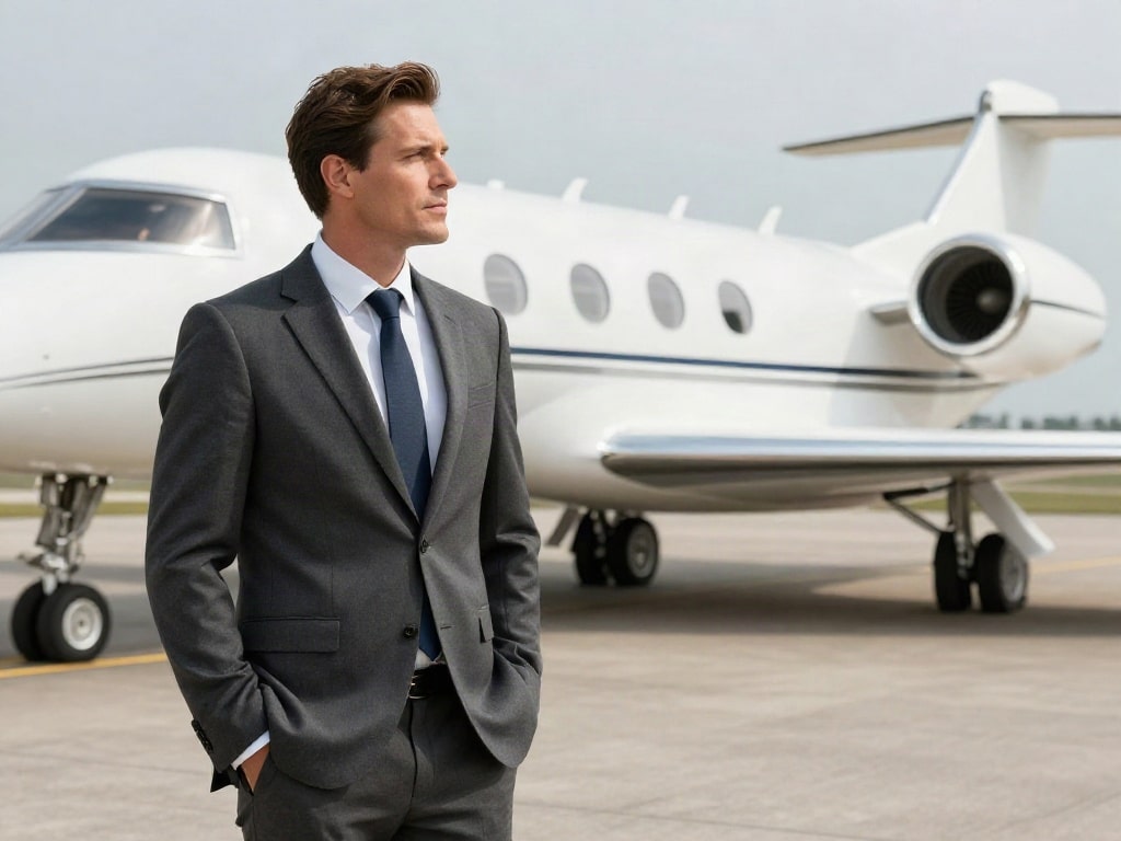 Privatjet kaufen oder chartern