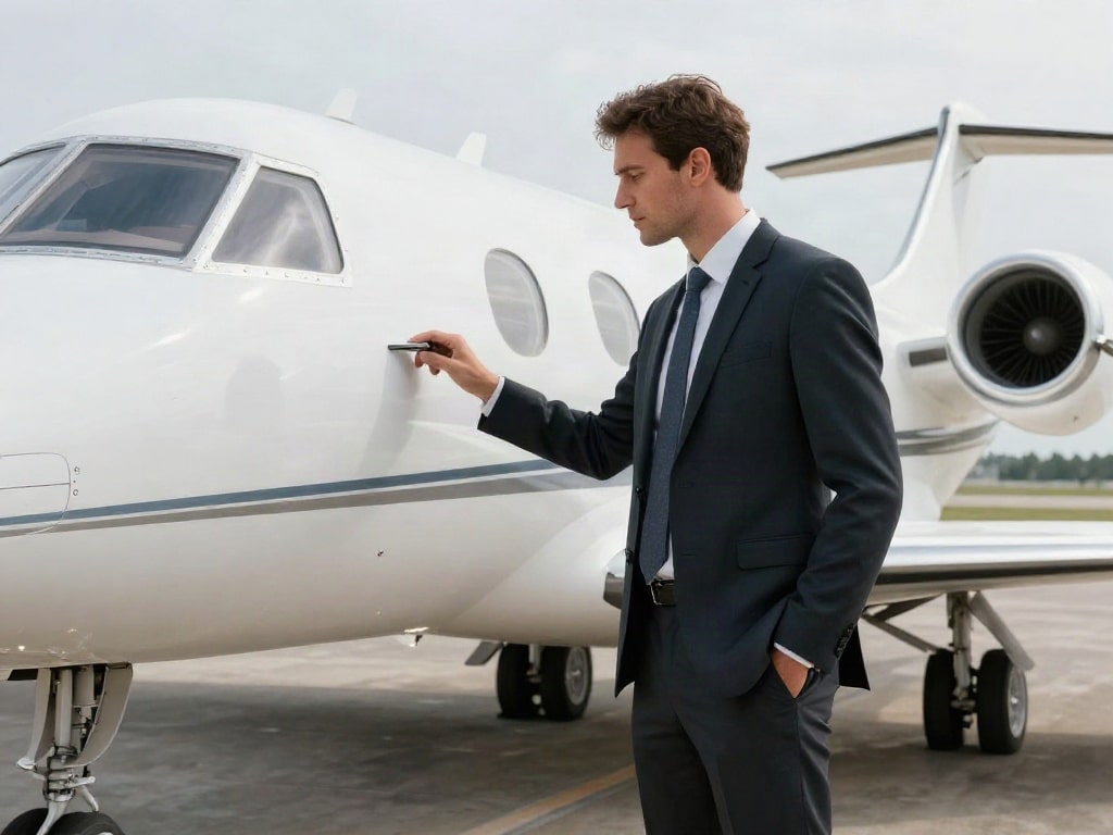 Privatjet kaufen oder leasen