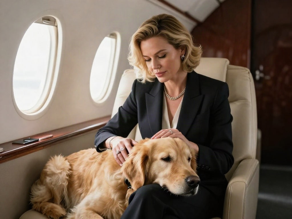 Privatjet mit Haustieren chartern