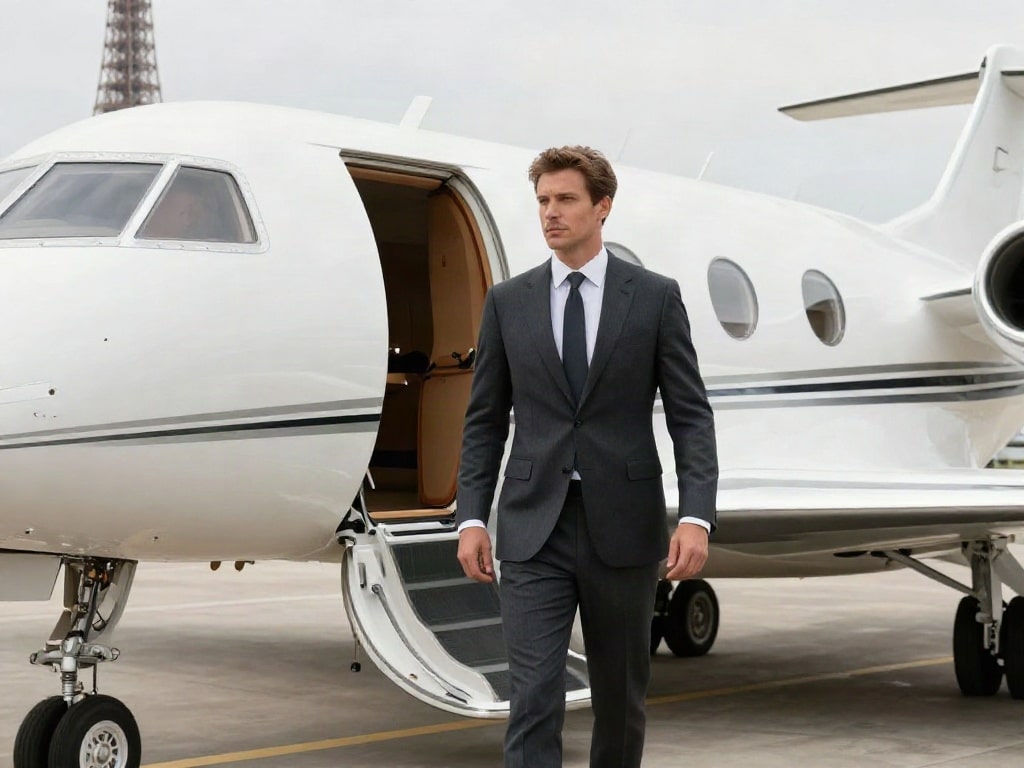 Privatjet nach Paris chartern
