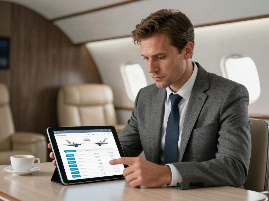 Privatjet online buchen