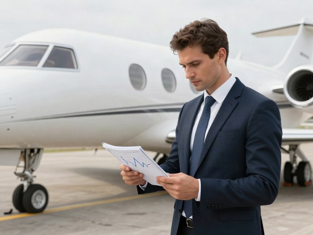 Privatjet Wertverlust