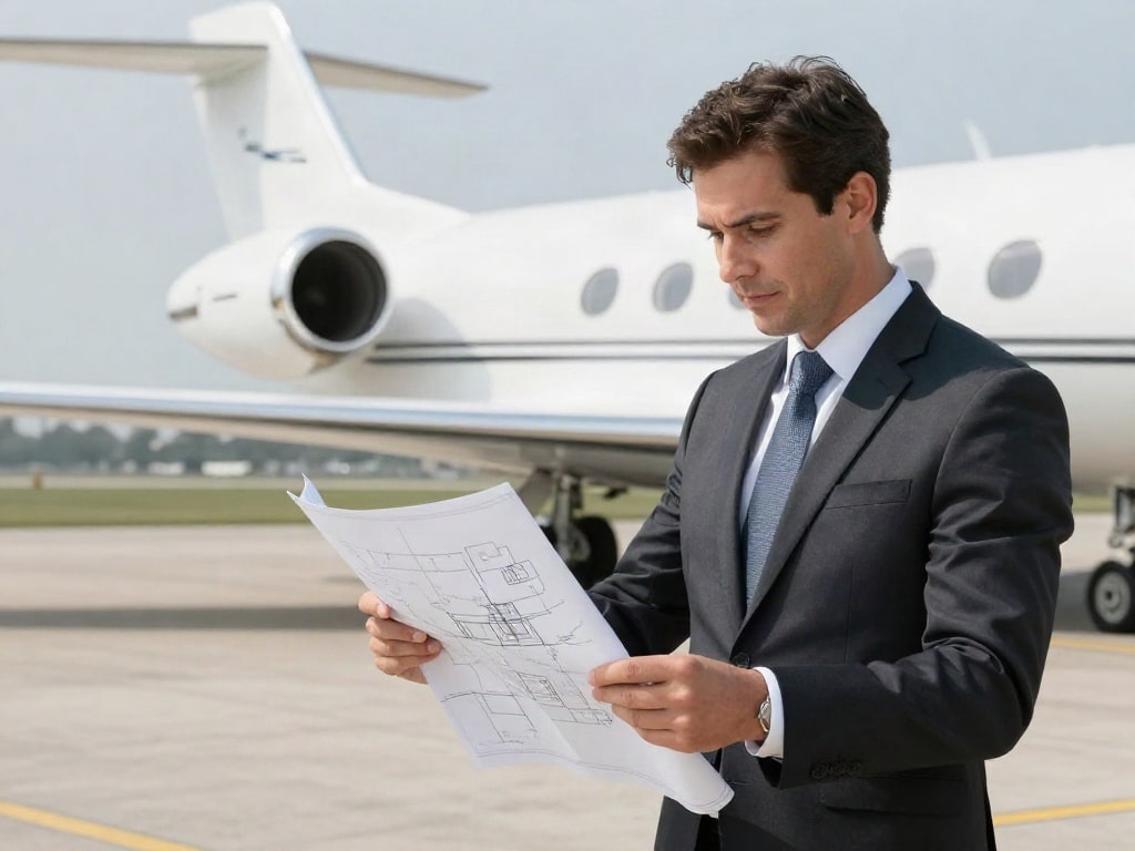 Privatjet zum Verkauf