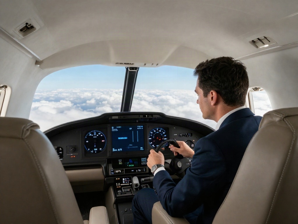 Probeflug Privatjet Kauf