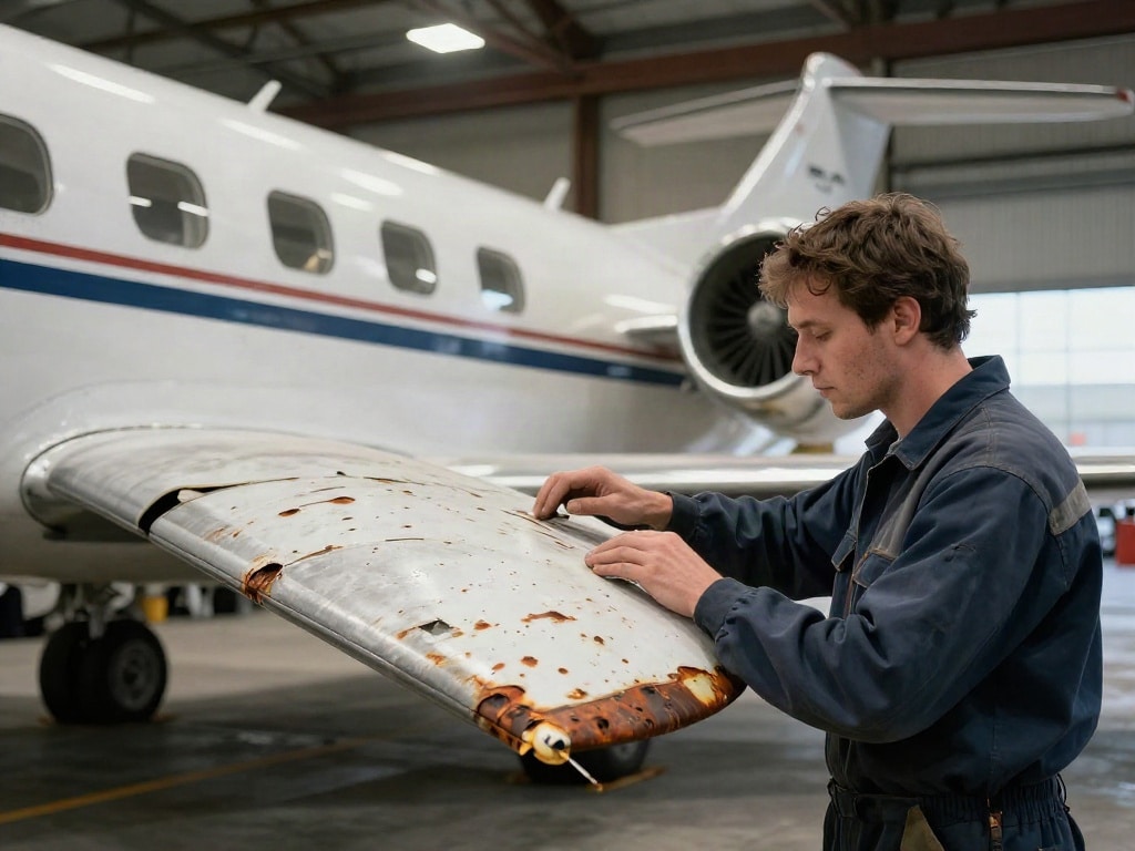 Learjet Korrosion