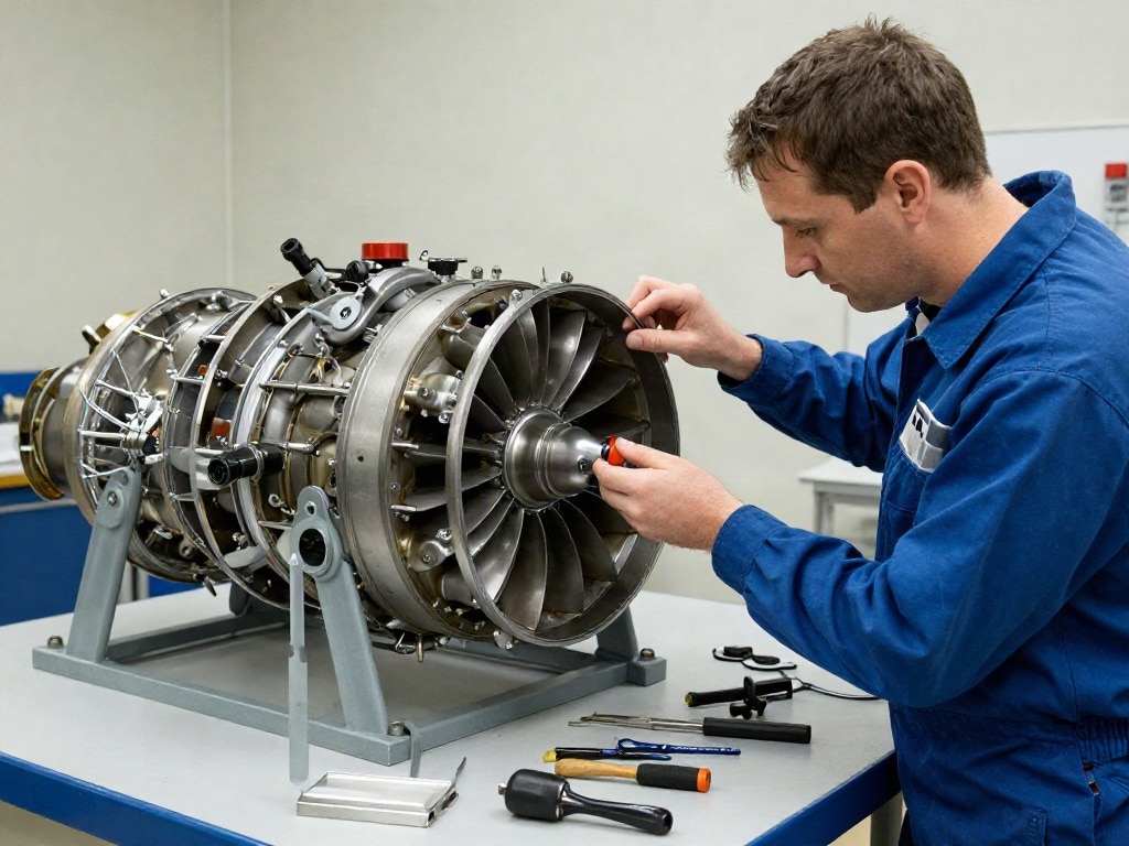 TFE731 Overhaul