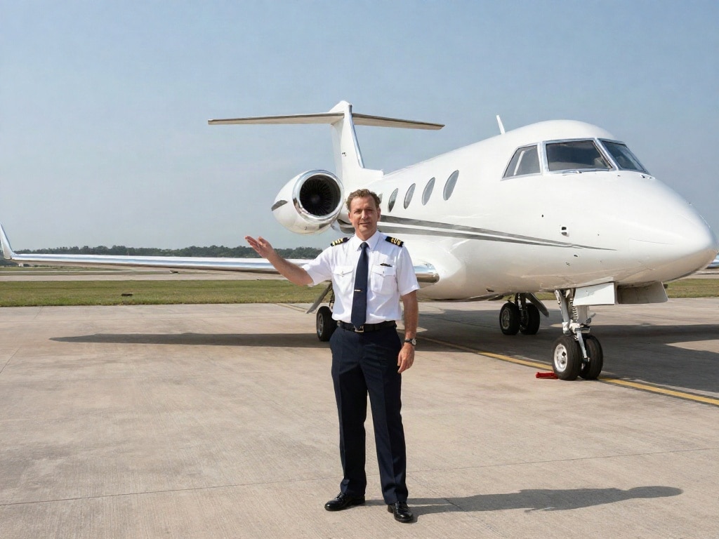 Privatjet kleine Flughäfen