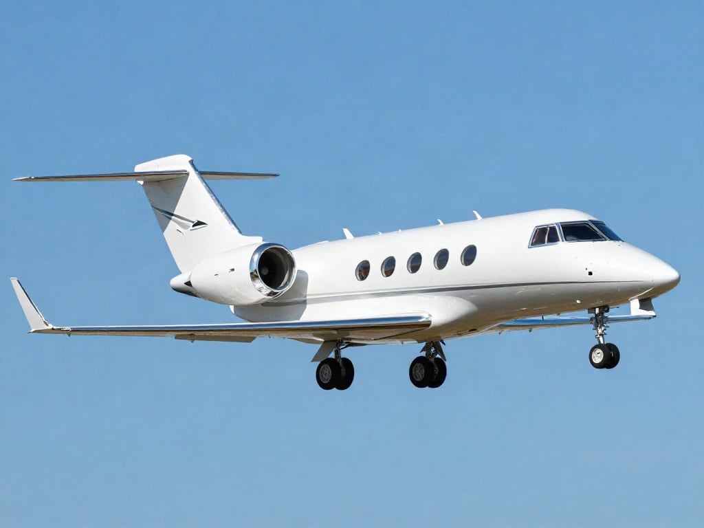 Learjet Triebwerke Heck