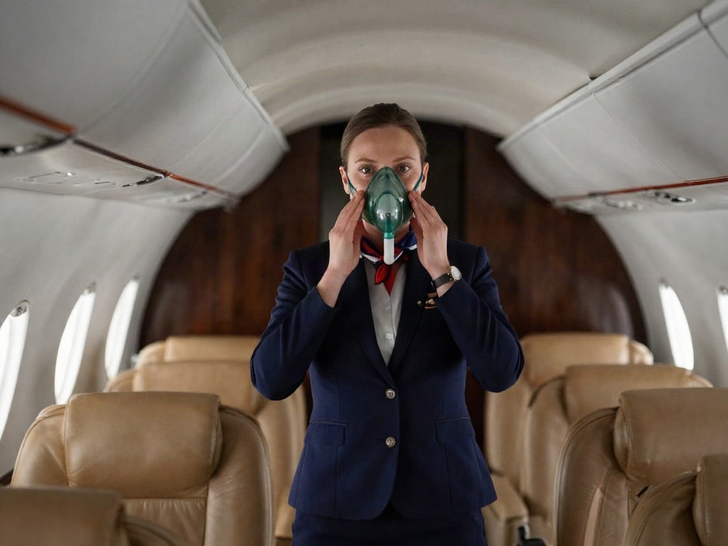 Druckverlust Businessjet