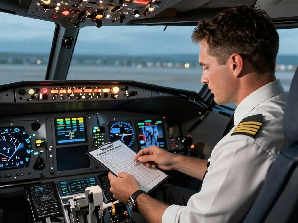 Businessjet Fahrwerk fährt nicht aus
