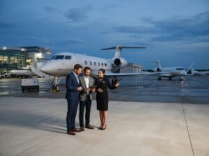 Privatjet Modell nicht verfügbar
