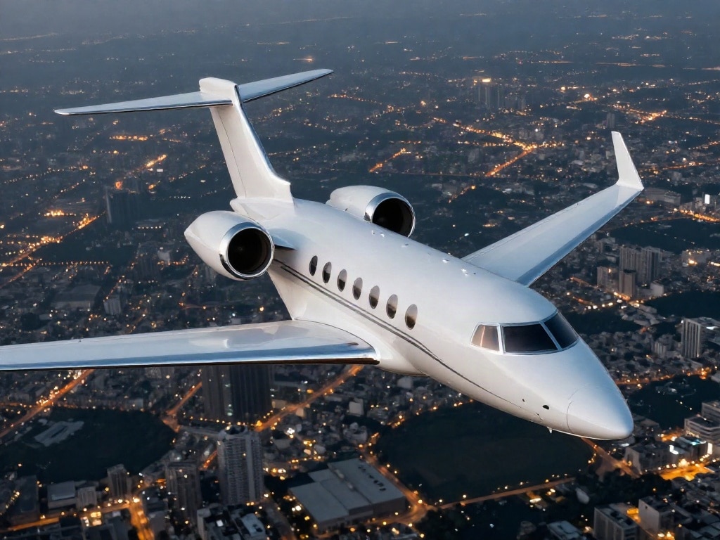 Businessjet vs Verkehrsflugzeug Technik