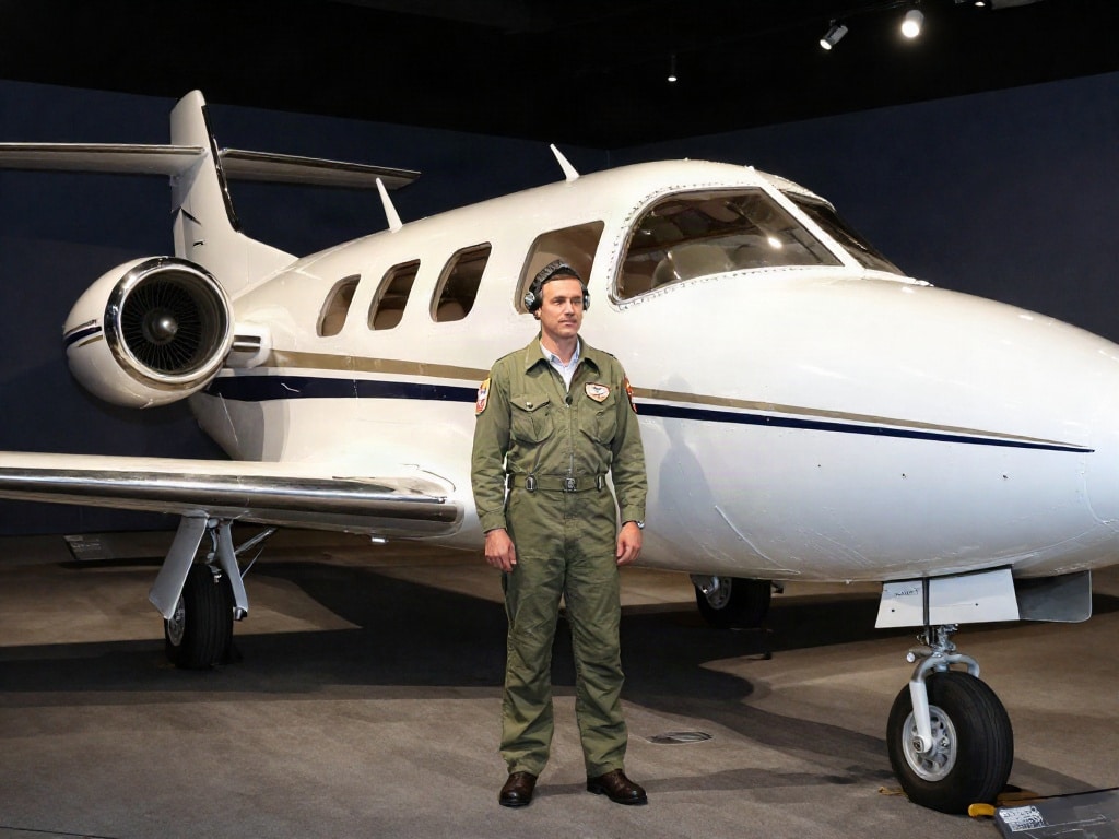 erster Learjet heute