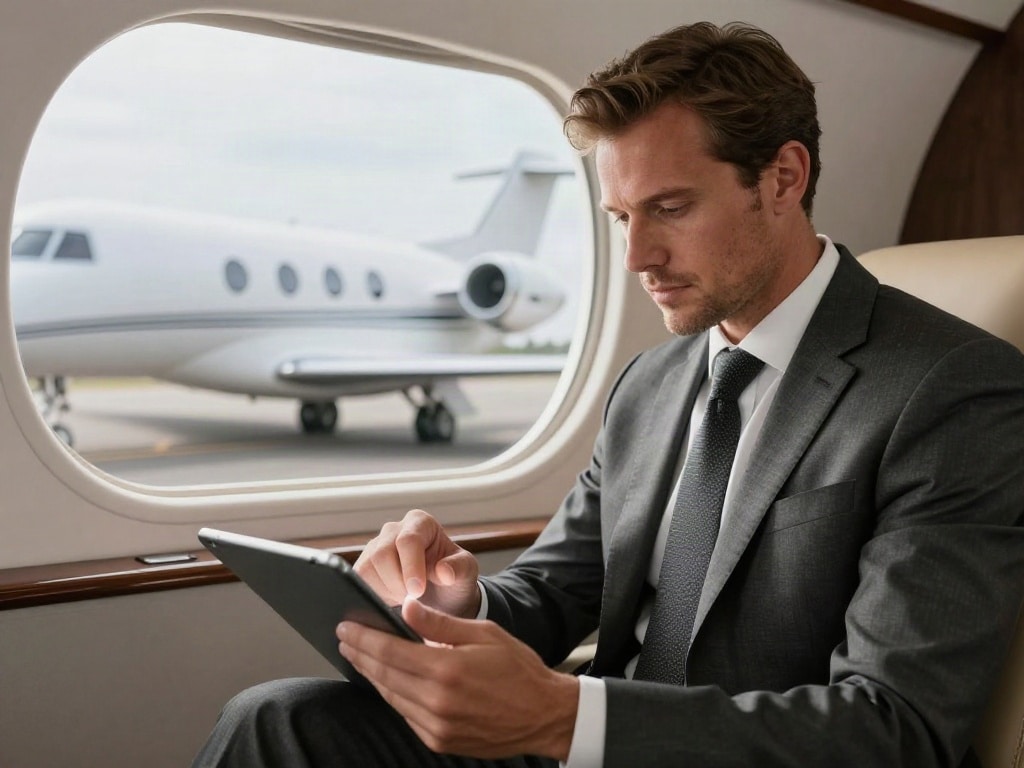 Privatjet Charteranfrage Angaben