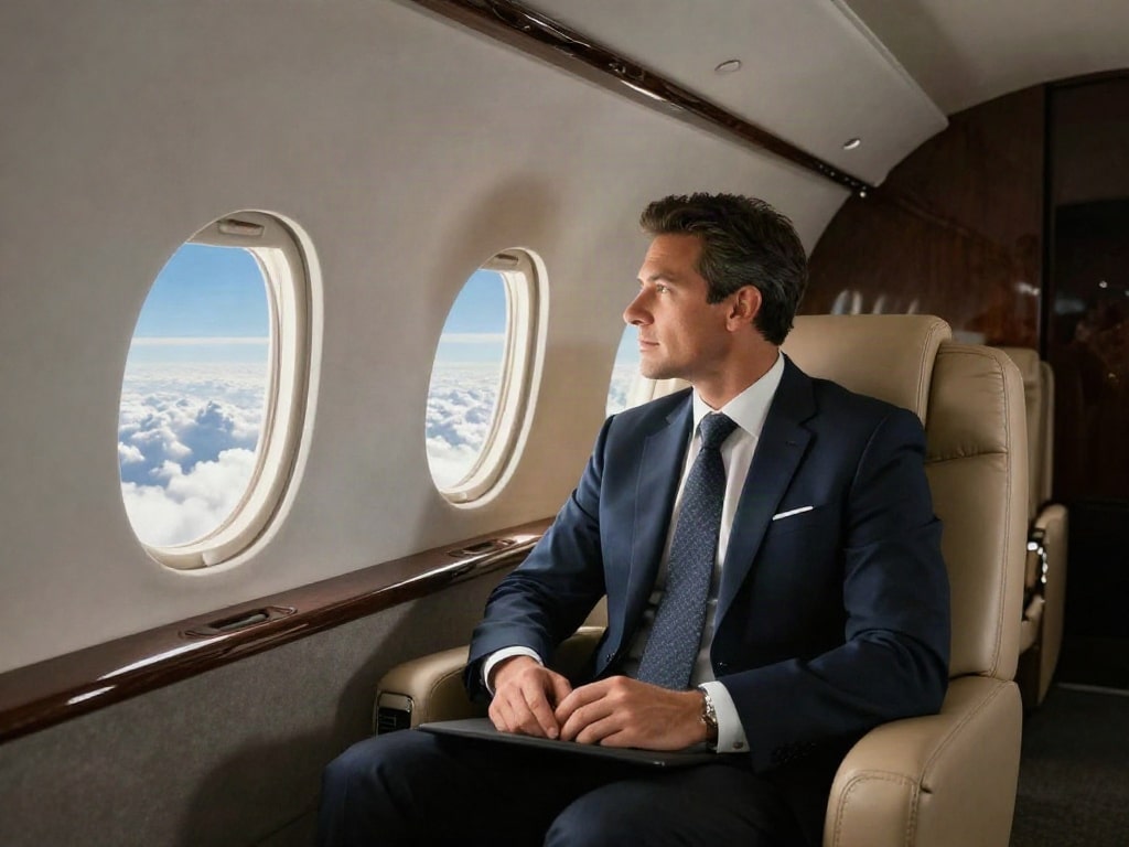 Learjet Langstrecke