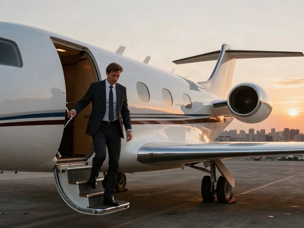 Privatjet Langstrecke