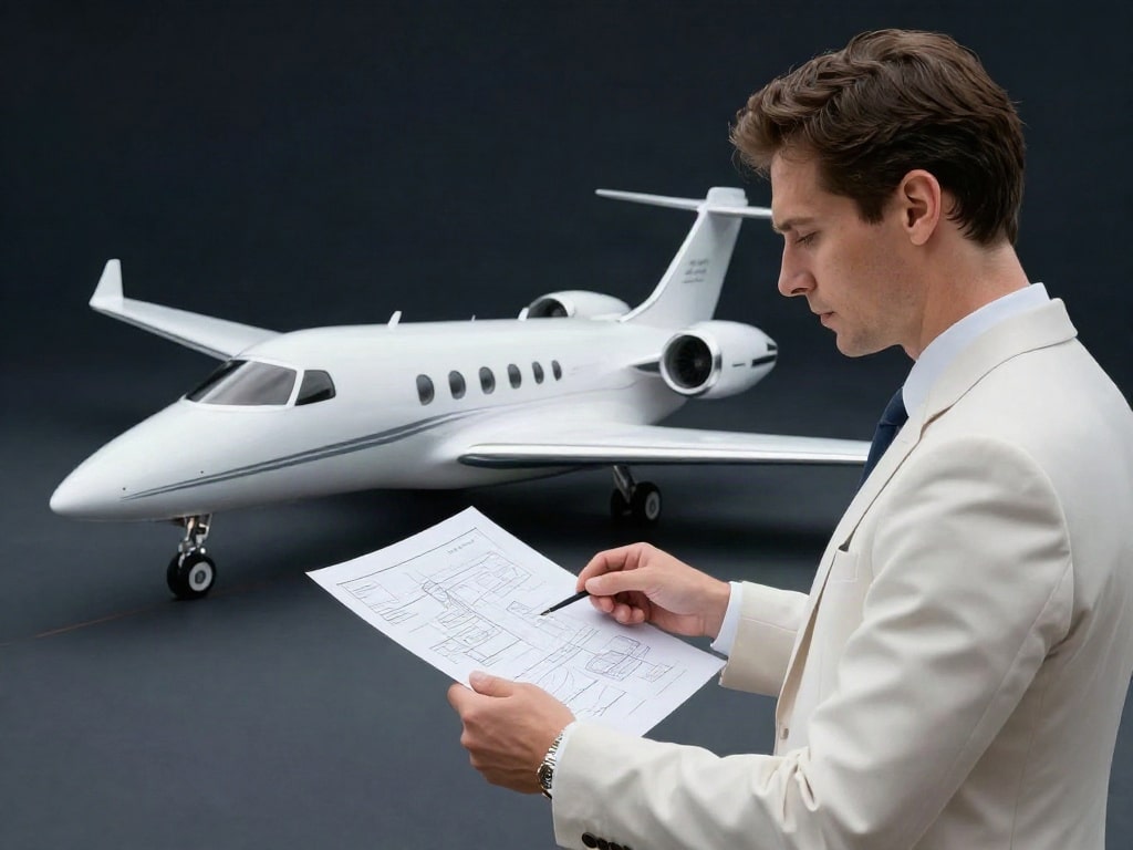 effiziente Privatjets