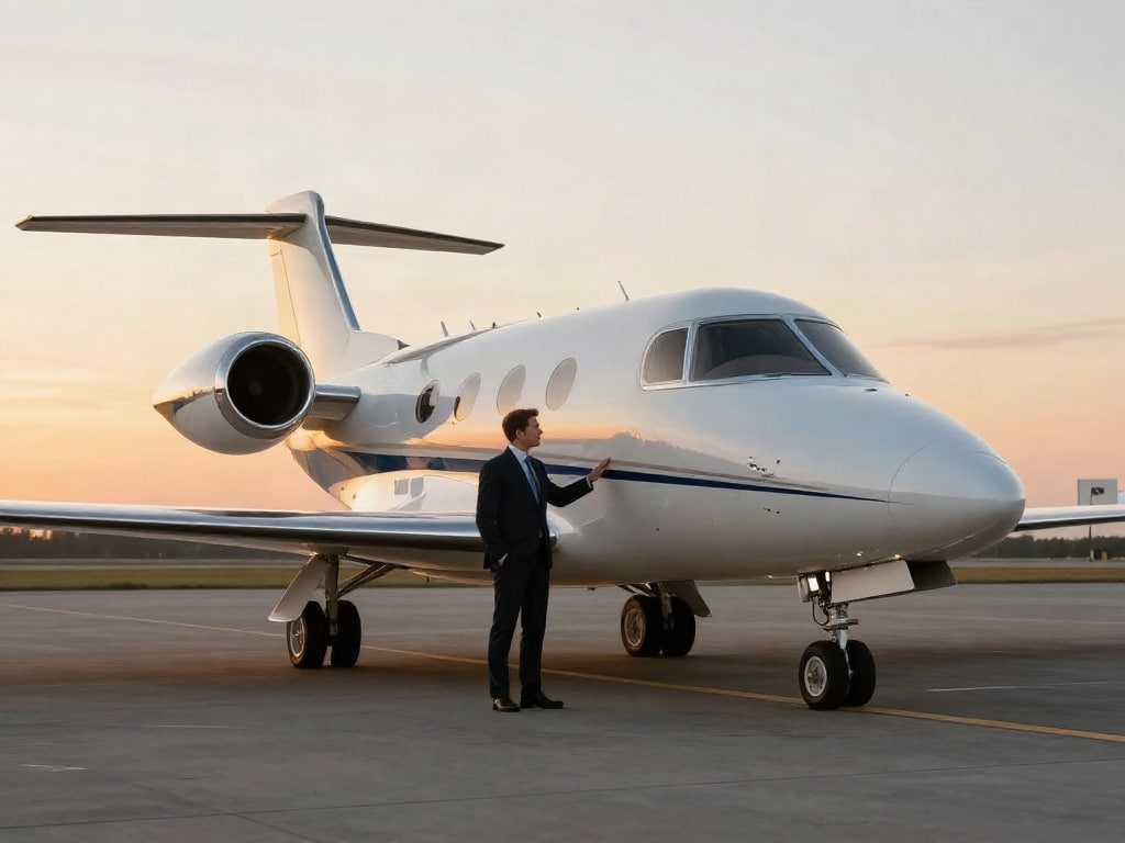 schnellster Privatjet