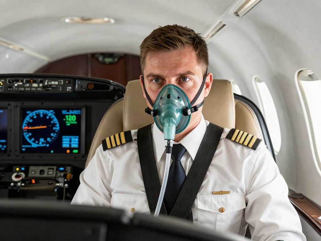 Businessjet Sauerstoffsystem