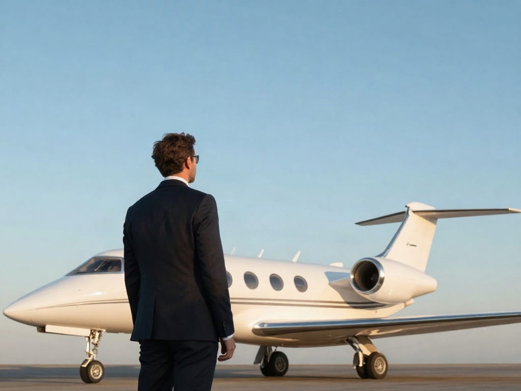 Privatjet Flughöhe