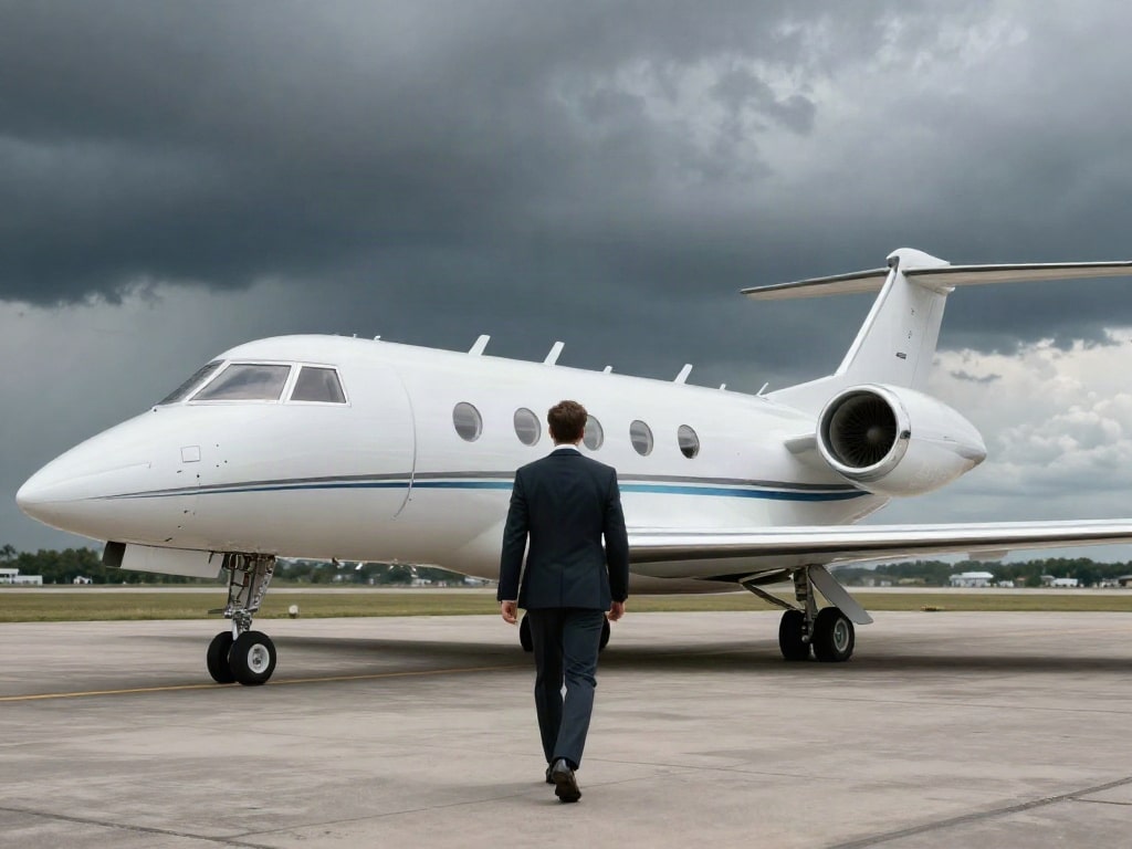 Businessjet Verkäufe Wirtschaftskrise