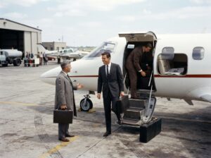 Learjet Geschäftsreisen 1960er