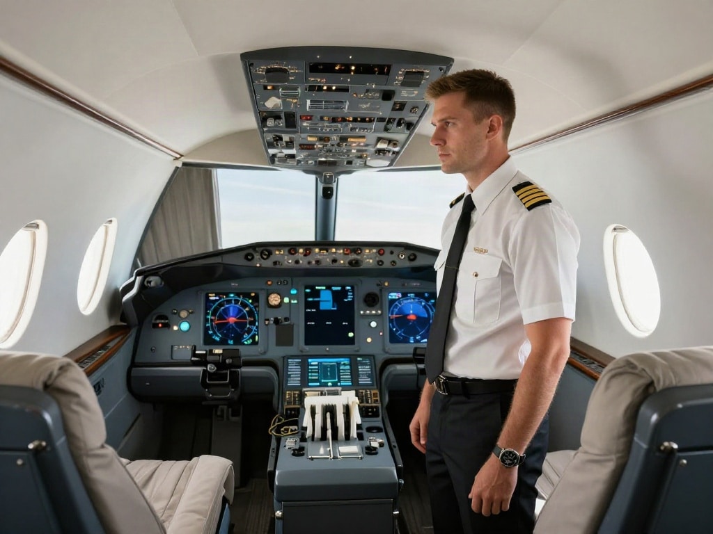 Privatjet Piloten Anzahl