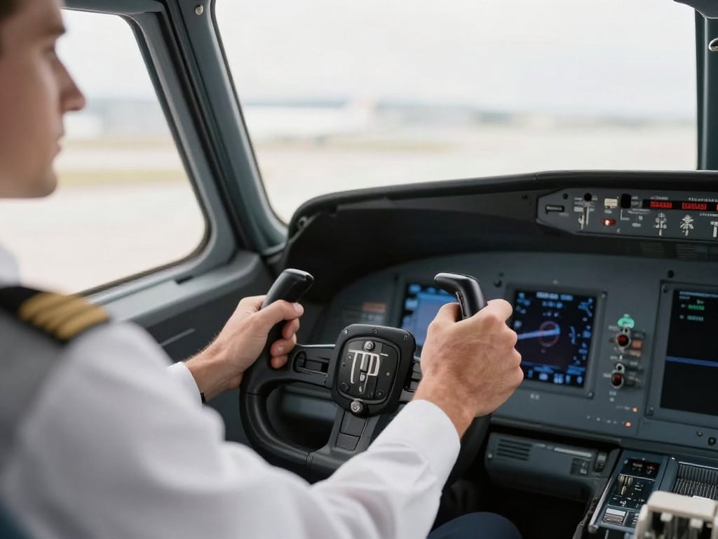 Learjet Flugsteuerung