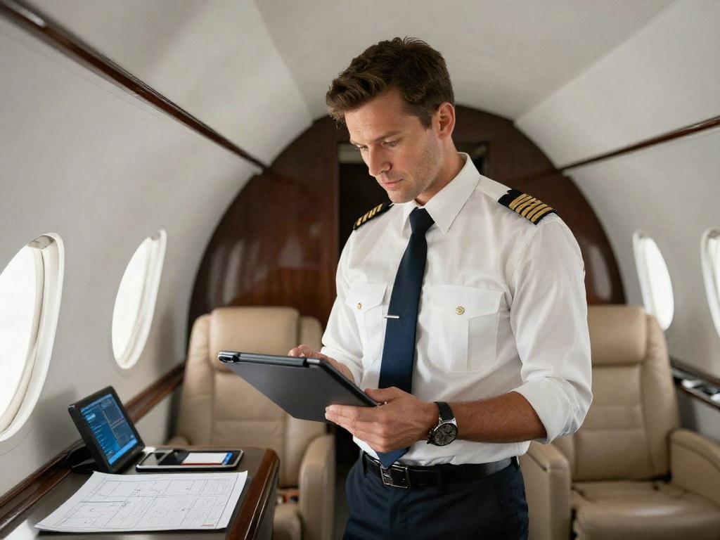 Privatjet Pilot werden